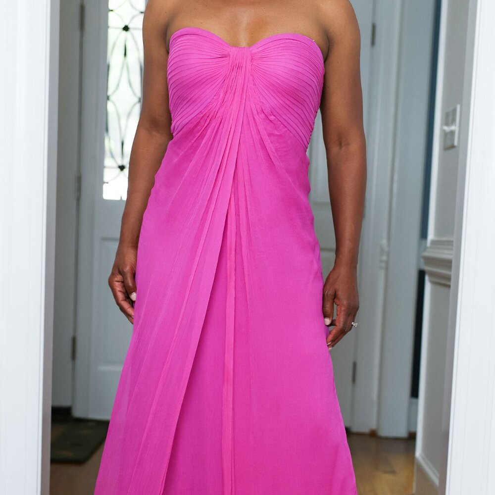 Tadashi Fuchsia Gown Size 4